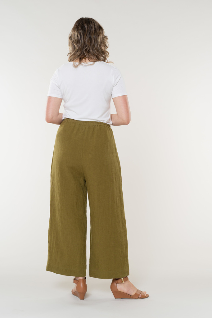 woman modeling Joss pants