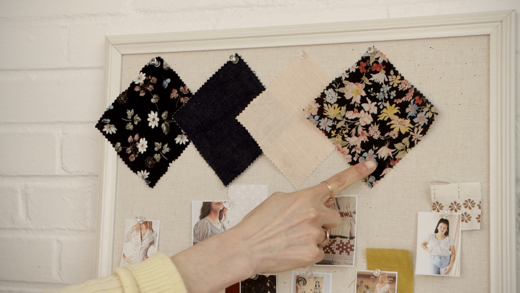 well-used fabric stash showing fabrics that are clearly favorites