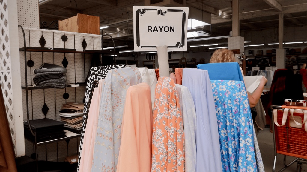 fabric content labels showing different fiber types