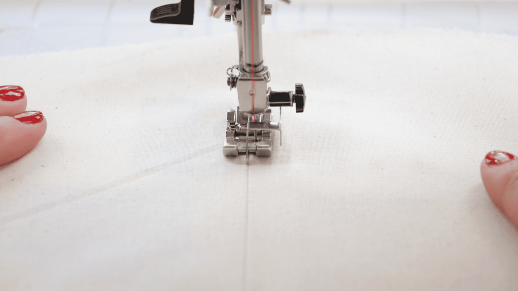 sewing with an edgestitch foot